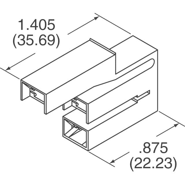 360010-1 TE Connectivity AMP Connectors  Carcasas Botas